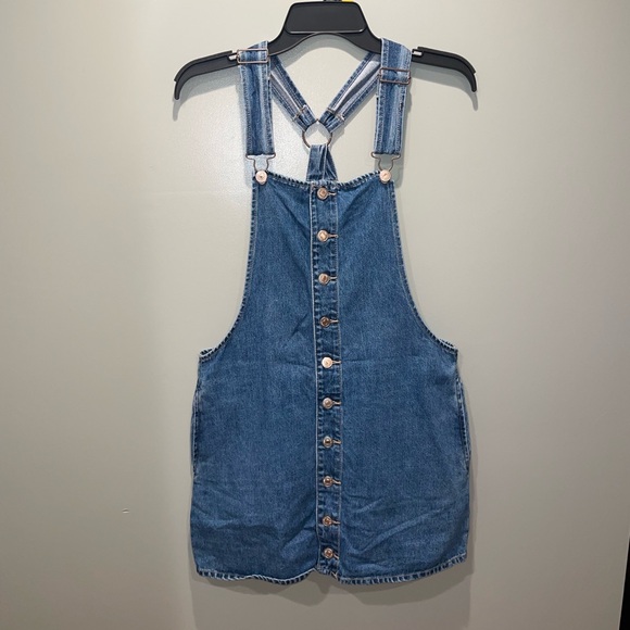 Forever 21 Dresses & Skirts - Forever 21 Blue Denim Overall Dress